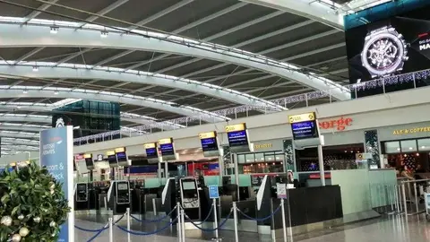 Aeropuerto Internacional Londres Heathrow​. (EL CORREO)