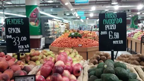 Supermercado en Emiratos Árabes. (EL CORREO)