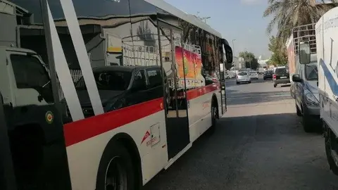 Un autobús de la RTA en Dubai. (EL CORREO)