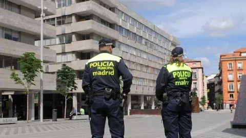 Policía municipal madrileña. (Twitter)