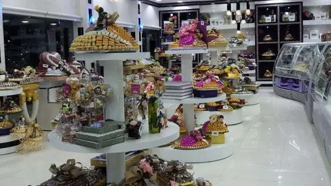 Una pastelería en Emiratos Árabes Unidos. (EL CORREO)