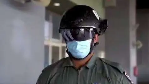 Una captura de pantalla del vídeo distribuido por Dubai Media Office en Twitter.