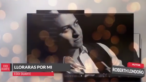 Un fotograma del videoclip de 'Llorarás por mí', de Eddi Duarte.