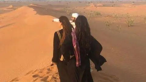 Una imagen del desierto de Emiratos Árabes Unidos. (EL CORREO)