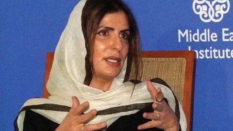 La princes saudí Basmah bint Saud. (Hanley)