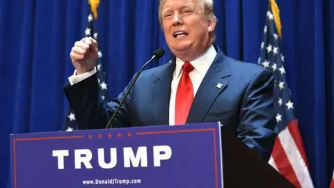 El presidente de Estados Unidos, Donald Trump.