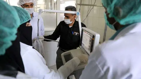 Hospital de Yemen. (Al Arabiya)