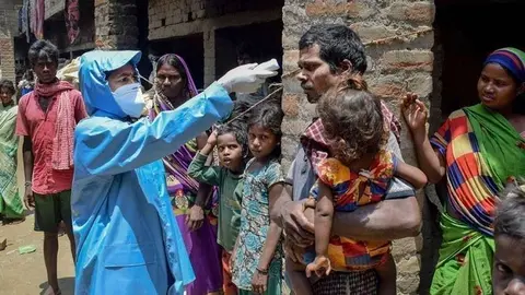 Un sanitario en la India. (WAM)