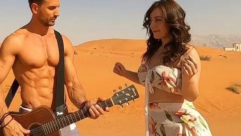 Una captura de pantalla del vídeo de Ocampo.