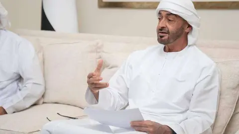 El jeque Mohamed bin Zayed, presidente de EAU (Asuntos presidenciales)