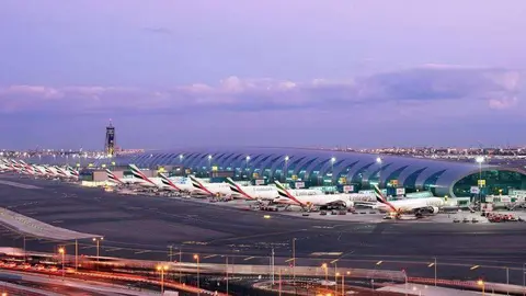El Aeropuerto Internacional de Dubai. (Emirates)