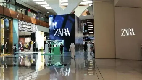 A modo ilustrativo, tienda de Zara en Dubai Mall. (EL CORREO)