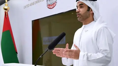 Salem Al Zaabi, fiscal jefe de Emergencias y Desastres de EAU. (WAM)