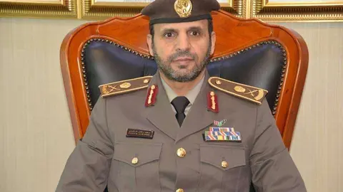 El General Saeed Rakan Al Rashedi, director general de Asuntos de Extranjeros y Puertos de la Autoridad Federal de Identidad y Ciudadanía. (WAM)