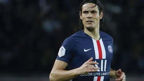 El futbolista uruguayo Edison Cavani.