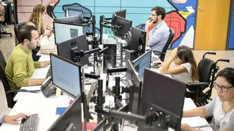 Perspectiva de la sede de Lantia en Sevilla. (Cedida)