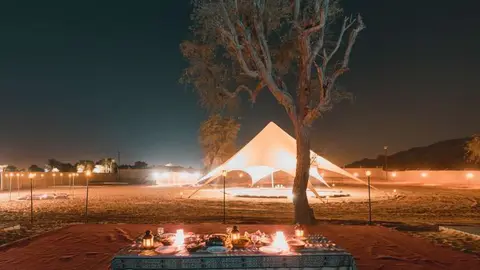 Desierto en Sharjah. (EL CORREO)