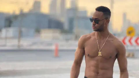 Elier Lima, modelo cubano en Dubai. (Facebook)