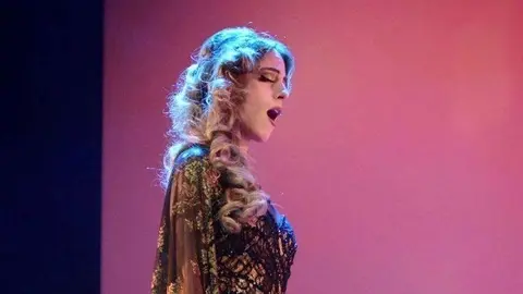 Una de las apariciones de la soprano española Isabel Cañada Luna. (Brandon William Stuver)