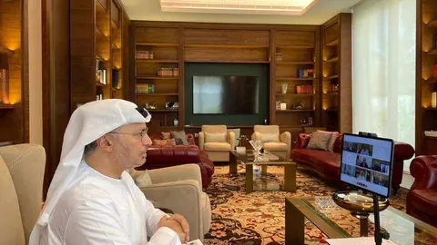 El ministro de Estado de Asuntos Exteriores de Emiratos Árabes Unidos, Anwar Gargash. (WAM)