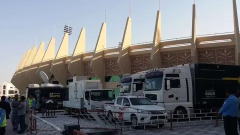 A modo ilustrativo, el estadio del Al-Wahda Football Club en Abu Dhabi. (EL CORREO)