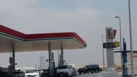 Una gasolinera en Emiratos Árabes. (EL CORREO)