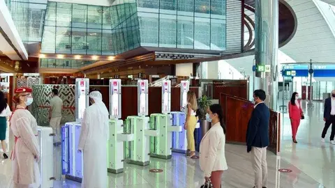 Una imagen de la Terminal 3 en el Aeropuerto Internacional de Dubai. (Emirates)