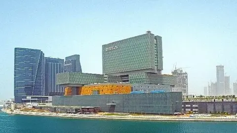 La clínica Clevelan en Al Maryah Island de Abu Dhabi.
