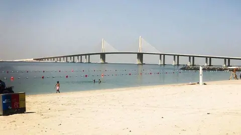 Playa de Al Bateen en Abu Dhabi. (Google Maps)