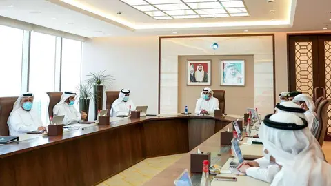 Reunión del Consejo de Asuntos Estratégicos de Dubai. (WAM)