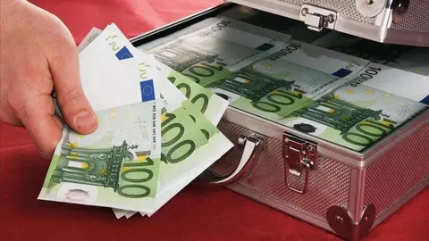 Billetes de la moneda europea. (Fuente externa)