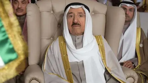 El jeque Sabah Al-Ahmad Al-Jaber Al-Sabah, emir del Estado de Kuwait. (Fuente externa)