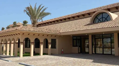Las instalaciones de la Escuela Española de Abu Dhabi. (EL CORREO)