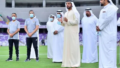 El presidente de la Federación de Fútbol de Emiratos ha transmitido a los integrantes de la Selección que su confianza en ellos es "ilimitada". (WAM)