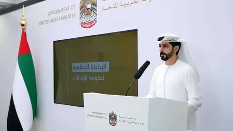 El doctor Omar Al Hammadi, portavoz del Gobierno de EAU. (WAM)