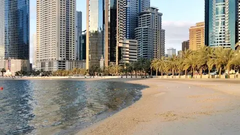 A modo ilustrativo, la playa de Al Manzar en Sharjah. (Fuente externa)