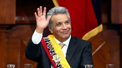 Lenin Moreno, presidente de la República del Ecuador. (Fuente externa)