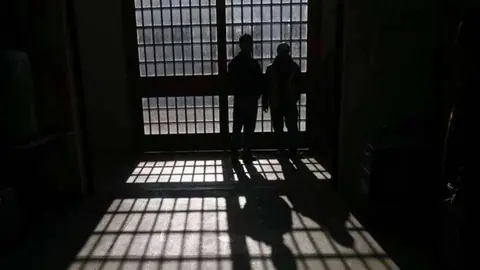Una foto a modo ilustrativo de una celda de prisión.