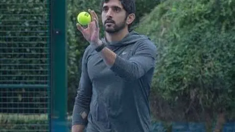 Captura de pantalla de la publicación en Instagram del jeque Hamdan.