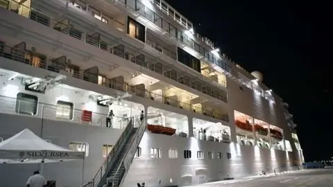 El barco Silver Spirit de la compañía de cruceros del Mar Rojo. (Saudi Gazette)