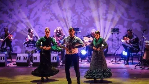 Una actuación del Grupo Flamenco Passion.