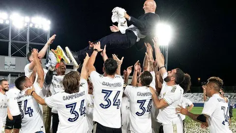 El Real Madrid defiende en la temporada 90 de LaLiga el título de campeón logrado en la campaña 2019-2020. (LaLiga)