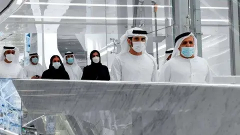 El príncipe heredero de Dubai en la era del coronavirus. (WAM)