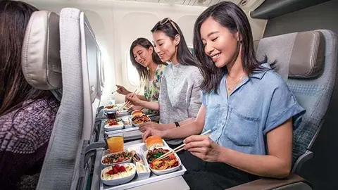 Los pasajeros de Emirates tendrán a su disposición comida kósher tras el acuerdo de Emiratos con Israel. (Fuente externa)