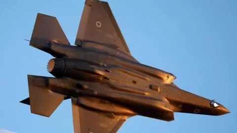 Un F-35 de la Fuerza Aérea israelí. (Reuters)