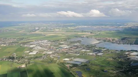 Una imagen aérea de Países Bajos. (EL CORREO)