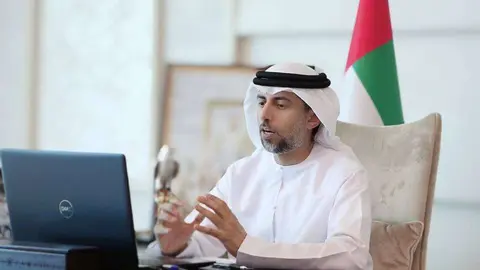 Suhail bin Mohammed Al Mazrouei, ministro de Energía e Infraestructura de EAU. (WAM)
