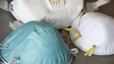 Mascarillas para prevenir el contagio del virus. 