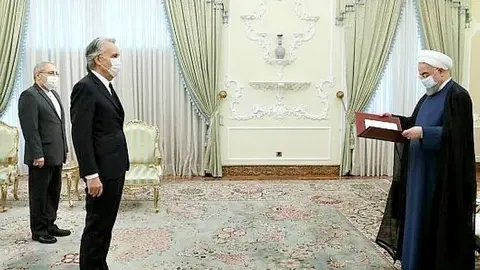 El nuevo embajador de España en Irán.