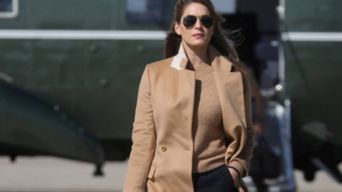 La asesora del presidente de EEUU, Hope Hicks. (Reuters)